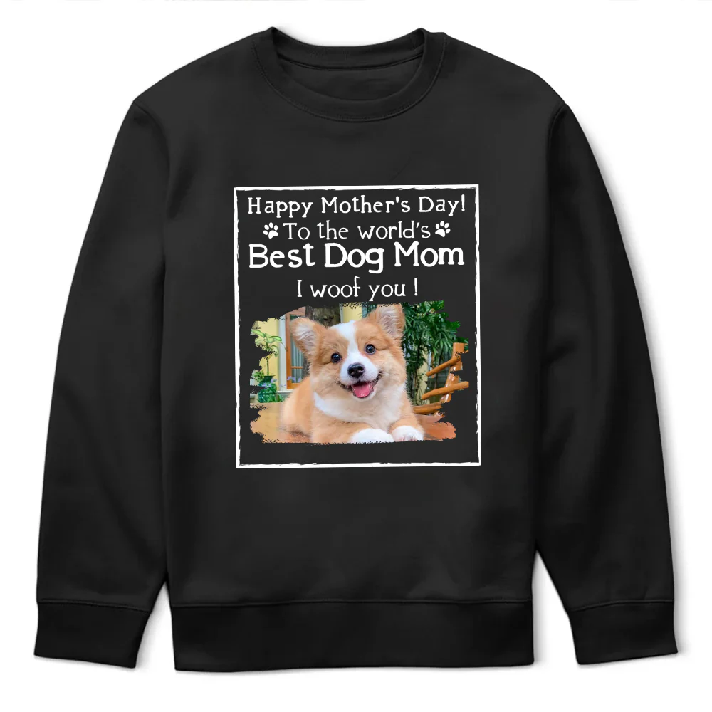 Dog Mom Classic Tee – Customizable Dog-Themed Shirt for Pet Lovers - Image 4