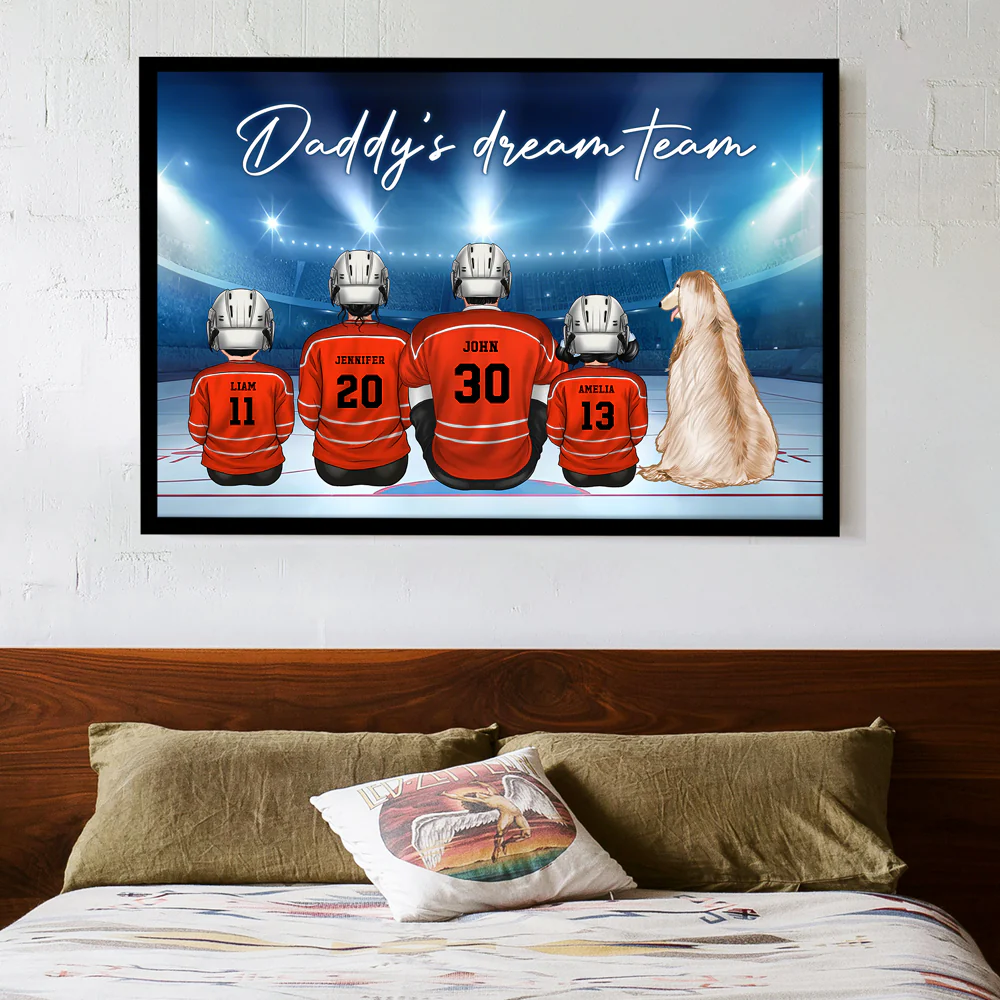 Memorable Family Artwork – Custom Poster or Canvas，Keychain, Plaque, Ornament, Pillow, Blanket, Cup with Your Personal Touch – Great for Gifts and Family Events - Image 2