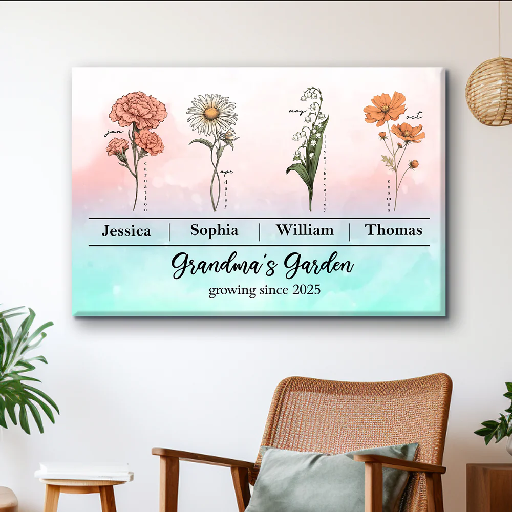 A Bond That Can't Be Broken, Custom Family Poster, Perfect Gift for Moms, Grandmothers, and Families - Image 2