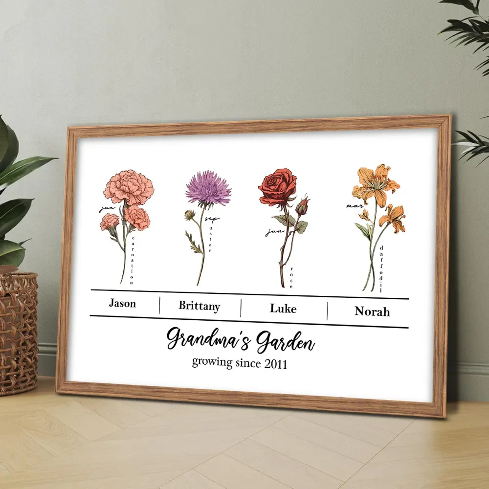 A Bond That Can't Be Broken, Custom Family Poster, Perfect Gift for Moms, Grandmothers, and Families - Image 5