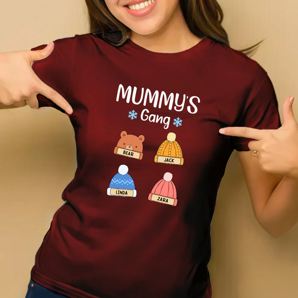 Custom Family Design T-shirt – Personalize with Your Family’s Names for a Thoughtful Gift, Great for Family Events or as a Holiday Keepsake - Image 4