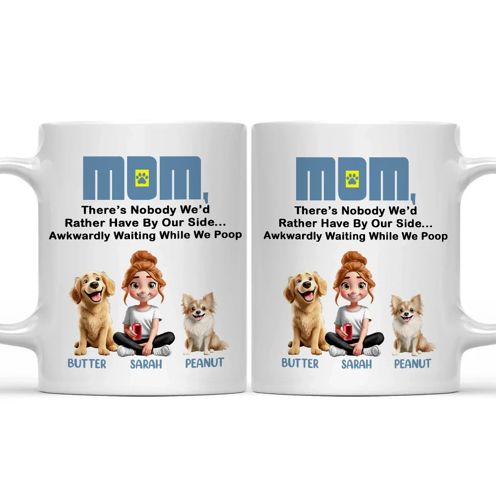 Personalized White Ceramic Mug - Custom Gift Cup - Image 5