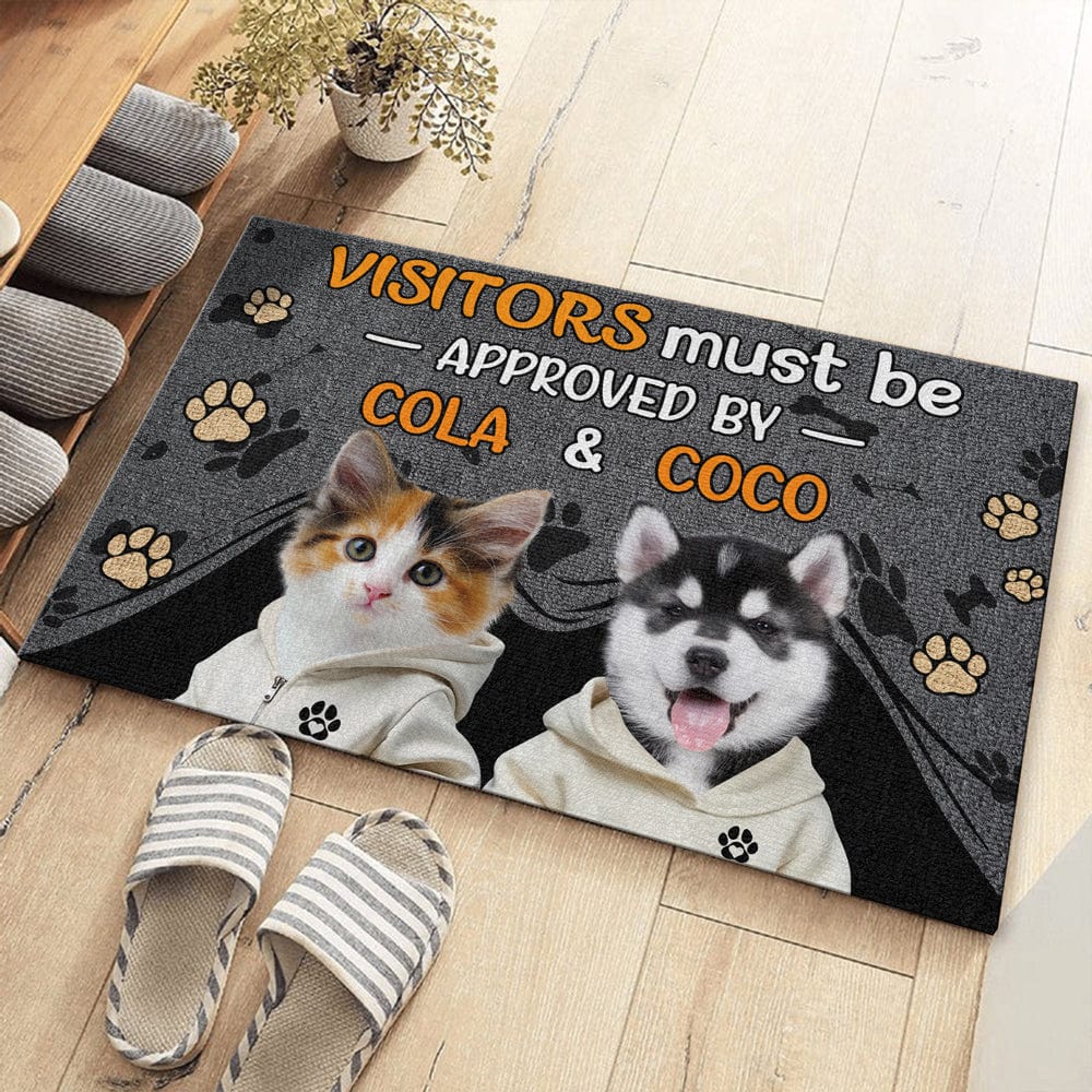 Personalized Dog Lovers Doormat - Custom Entrance Mat - Image 8