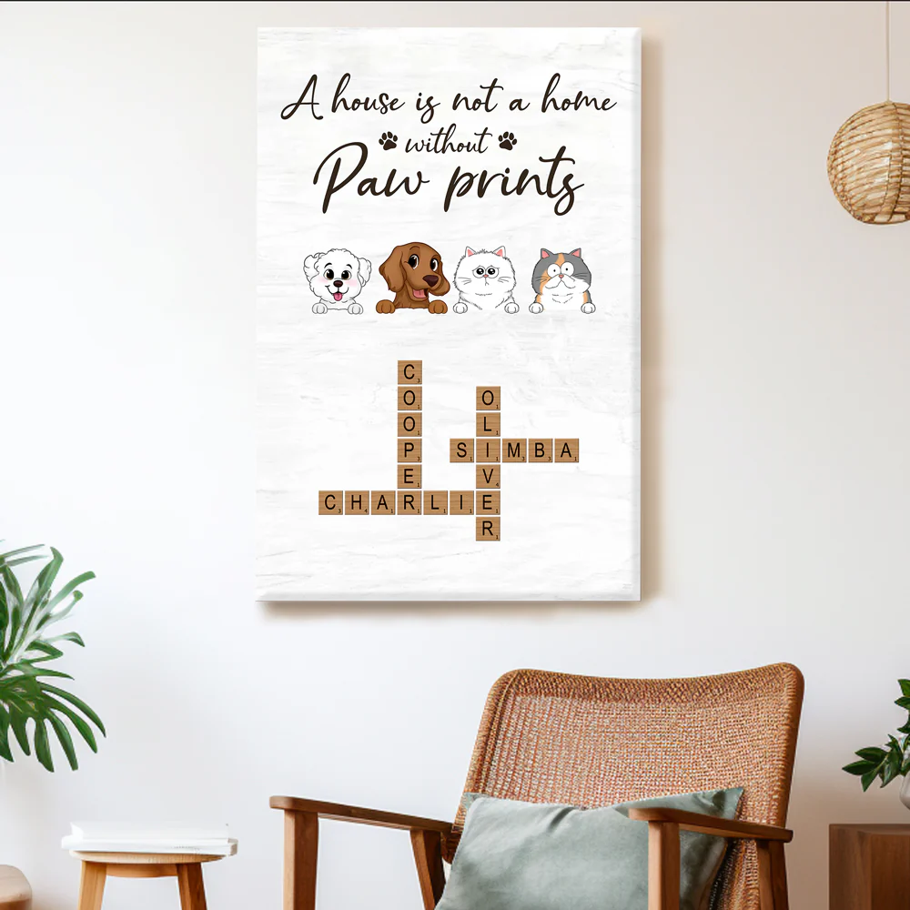 Personalized Pet Portrait Canvas/Poster - Ideal Gift for Pet Lovers - Image 2