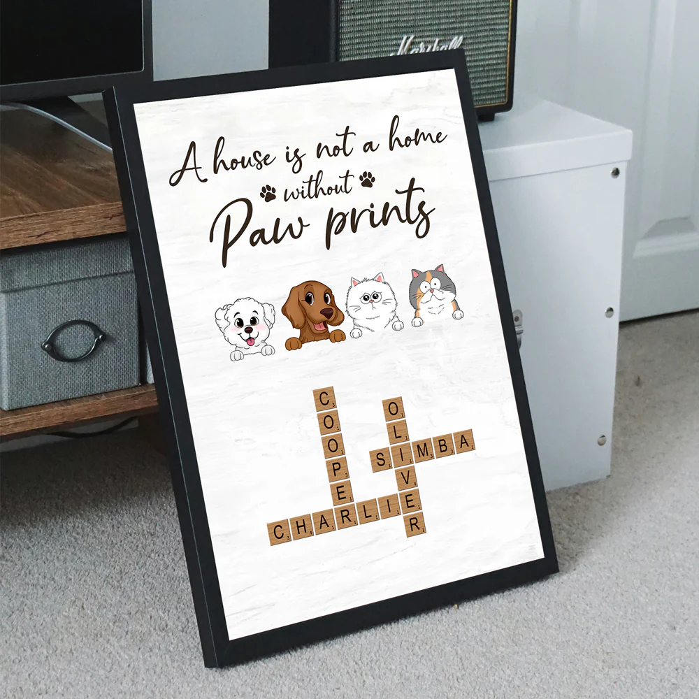 Personalized Pet Portrait Canvas/Poster - Ideal Gift for Pet Lovers - Image 3