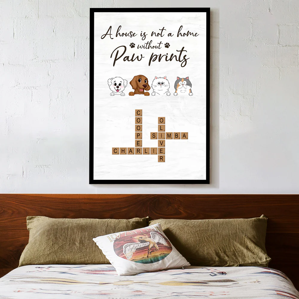 Personalized Pet Portrait Canvas/Poster - Ideal Gift for Pet Lovers - Image 4