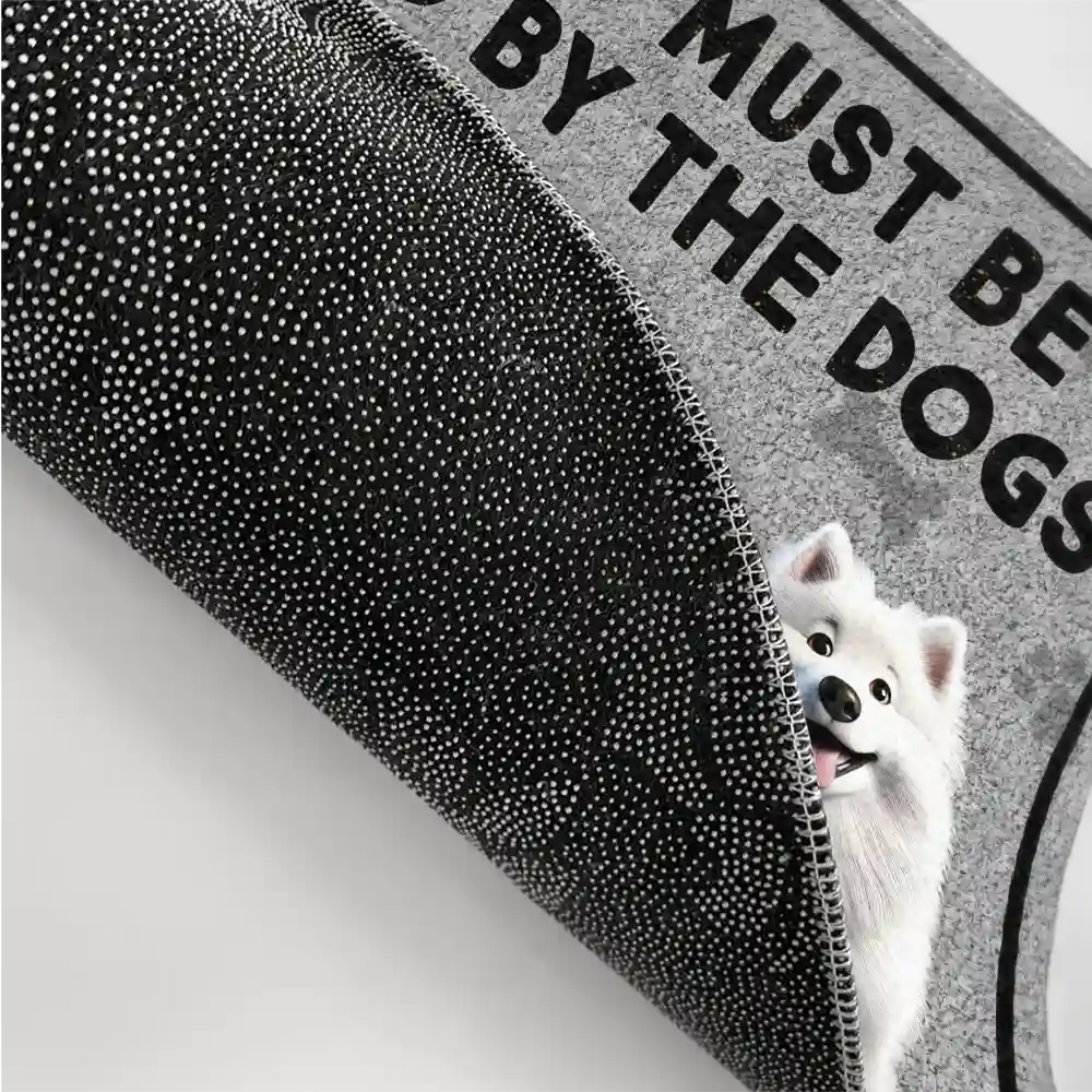 Custom Dog Doormat – "Just So You Know There's Like a Bunch of Dogs in Here", Personalized Welcome Mat for Pet Families, Perfect Gift for Dog Lovers - Image 6