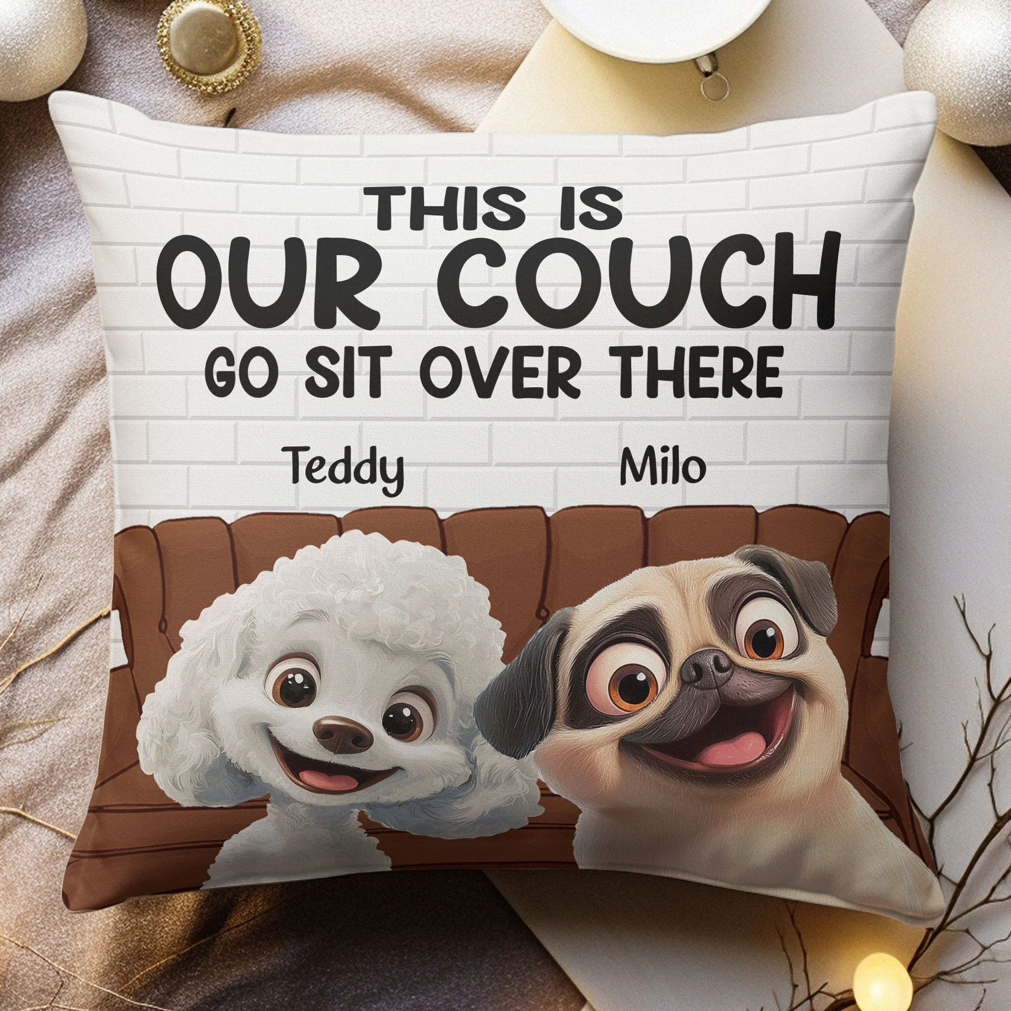 Custom Dog Pillow – Personalized Gift for Dog Owners - Image 6