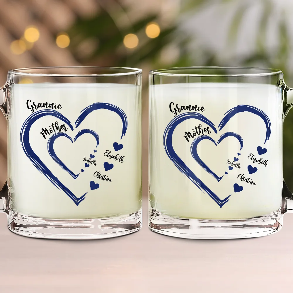 Personalized Glass Mug for Grandma, Mom & Family - A Heartwarming Gift for Any Occasion - Image 5