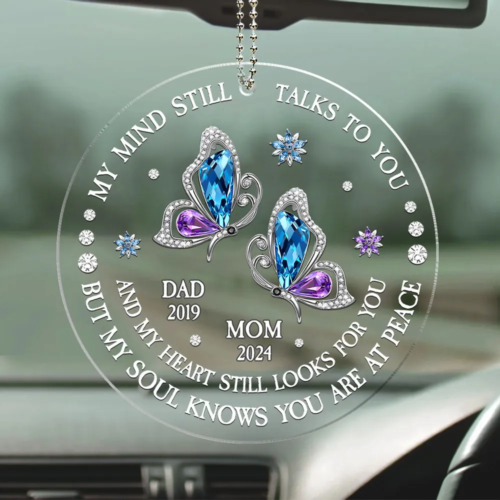 Custom Acrylic Memorial Ornament - Personalized Remembrance Gift - Choose Your Own Symbol & Name Tribute - Image 7