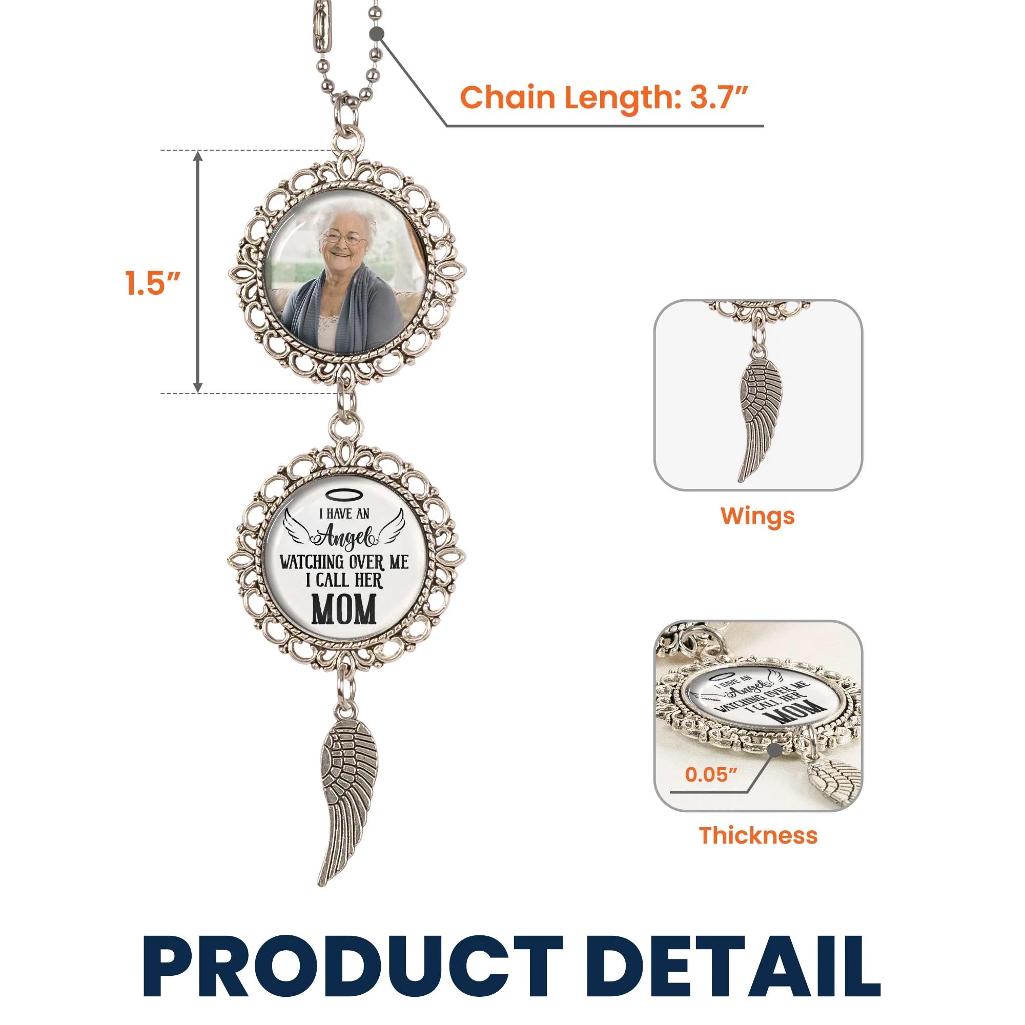 Custom Wallet Card – Forever Guardian Angel, A Special Gift for Remembering Loved Ones - Image 8