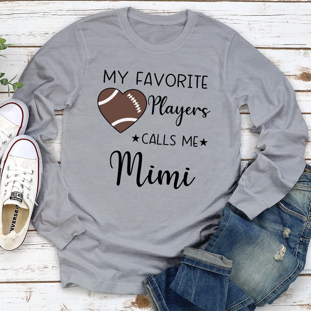 My Favorite Player Calls Me - Personalized T-shirt for Moms and Grandmas - Image 6
