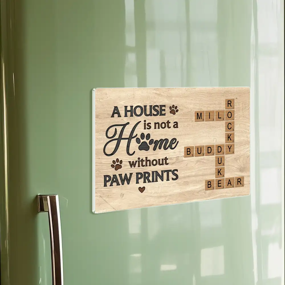 Custom Pet Lover Fridge Magnet - Personalized Dog Owner Gift - Image 3