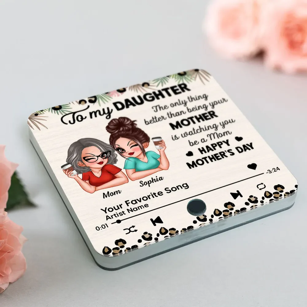 Personalized Acrylic Music Magnet Gift for Daughter - Image 8