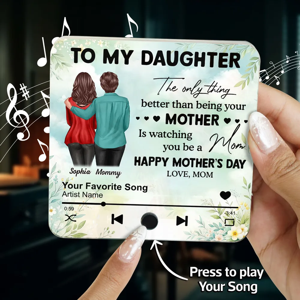 Custom Acrylic Fridge Magnet with Floral Back-Hug Design - Image 8