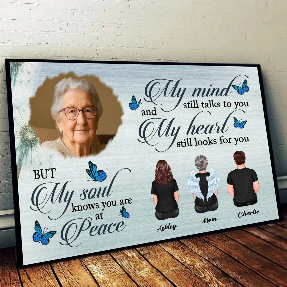 Memorial Poster or Canvas Tribute Gift with Personalized Design - Image 8