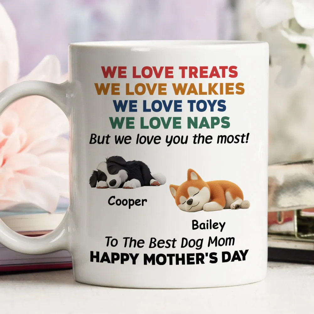 Custom Dog Dad Humor Mug, Personalized Holiday Gift Cup - Image 6