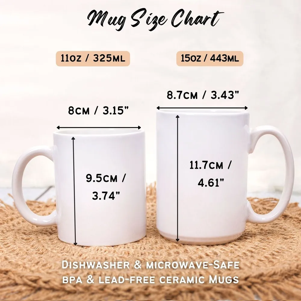 Custom Mother's Day Coffee Mug - Forever Linked Mother and Daughter Design for Cherished Moments - Image 4