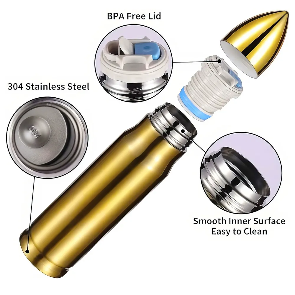 Personalized Bullet Tumbler – Mom’s Quote “Watching You Be a Dad,” Father’s Day Gift for Son - Image 9