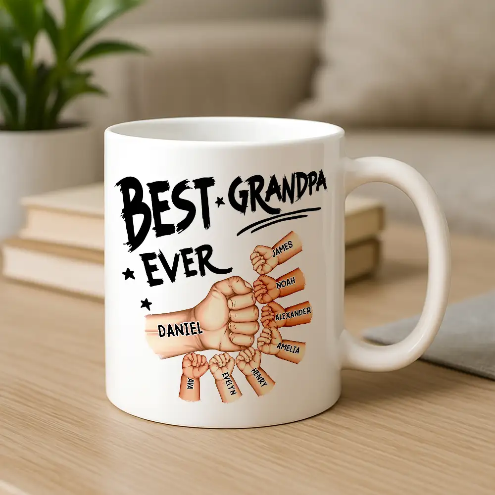 “Best Dad Ever” Acrylic Music Magnet – Personalized Fist Bump Gift with Song Display - Image 4