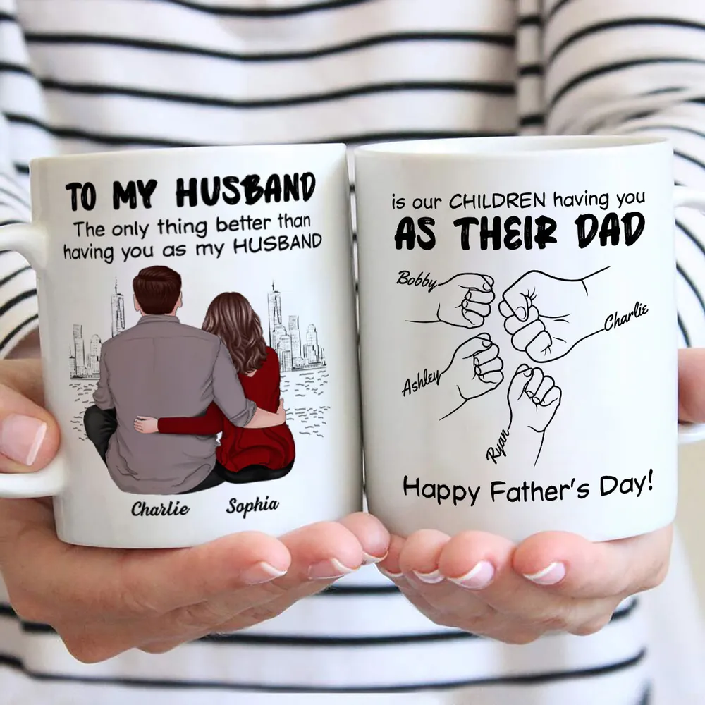 To My Husband - The Only Thing Better Than Having You as My Husband Mug – Custom Personalized Father’s Day Gift - Image 6