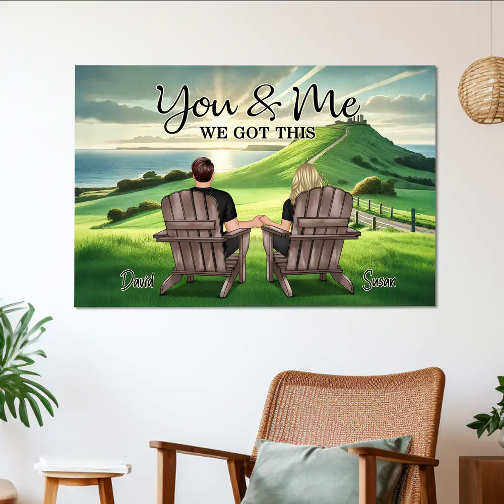 YOU & ME Forever Music Magnet – Personalized Couple Gift, Romantic Acrylic Keepsake for Anniversary or Valentine’s Day - Image 5