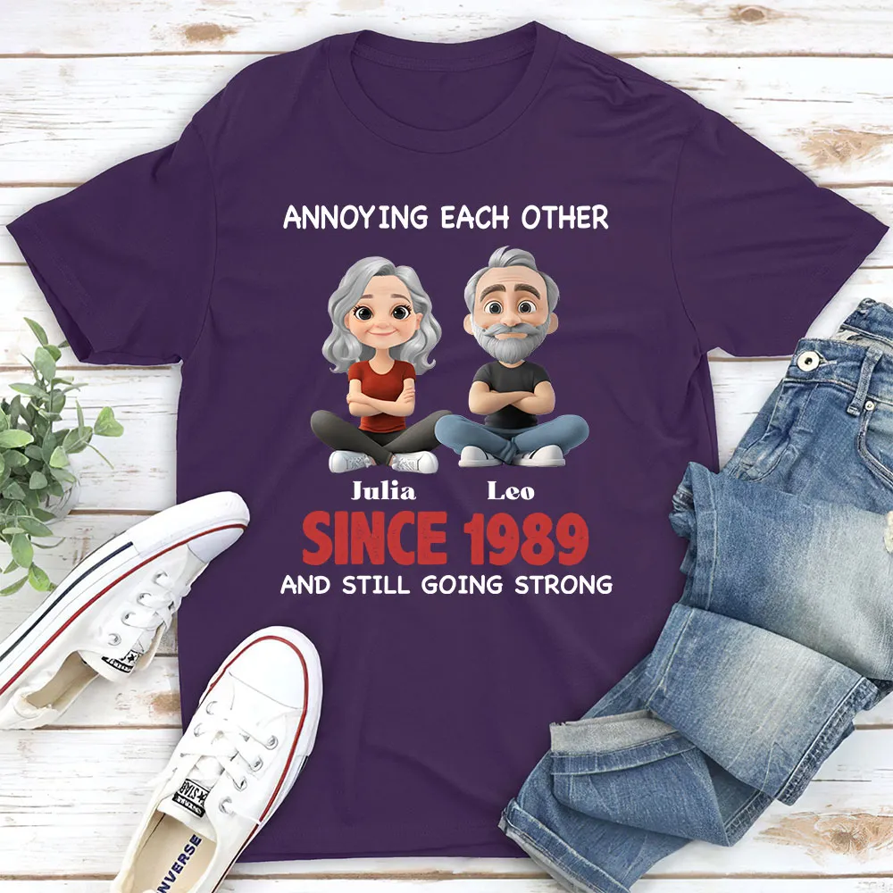 Still Going Strong: Funny Anniversary Tee for Long-Term Couples - Image 4