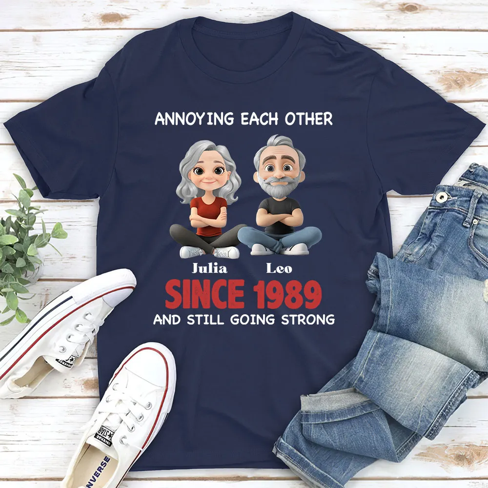 Still Going Strong: Funny Anniversary Tee for Long-Term Couples - Image 9