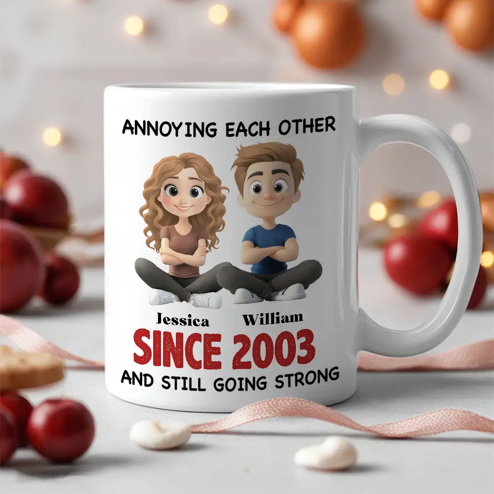Together Forever - Personalized Custom Coffee Mug - Image 3