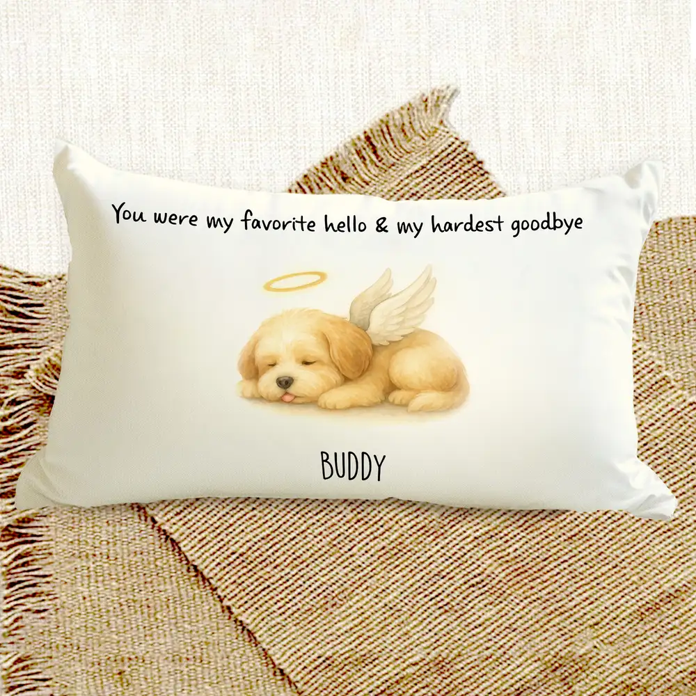 Pet Memorial Pillow – Heartfelt Sympathy Gift for Pet Lovers - Image 2
