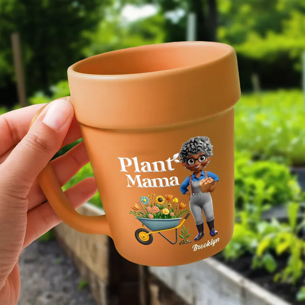 Plant Lady Personalized Plant Pot Mug – Funny Gift for Gardening Lovers, Plant Enthusiasts, and Her - Image 8