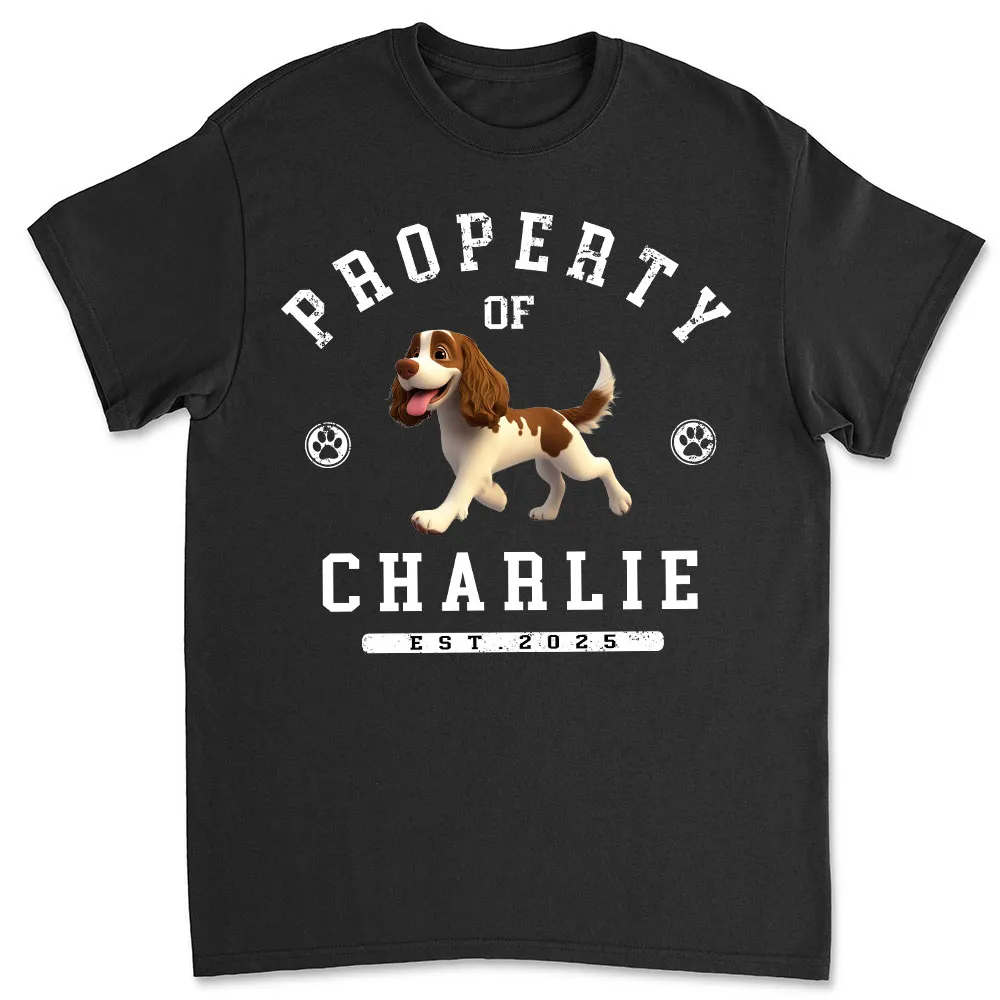 Custom Class Tee for Pet Parents - Proudly Owned by Your Pup, Fun Dog Lover Gift - Image 5