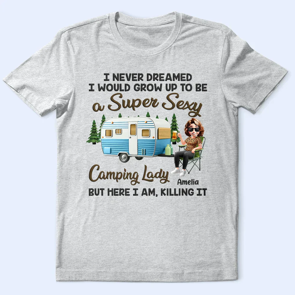 Women's Personalized Classic Tee for RV Camping Life - Image 4