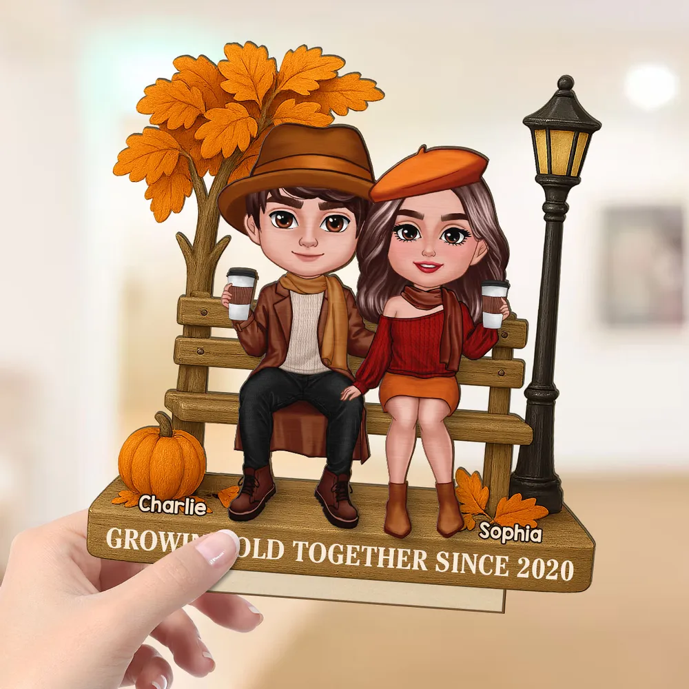 “Everyday I Fall in Love with You” Wooden Plaque – Custom Gift for Couples or Lovers - Image 3