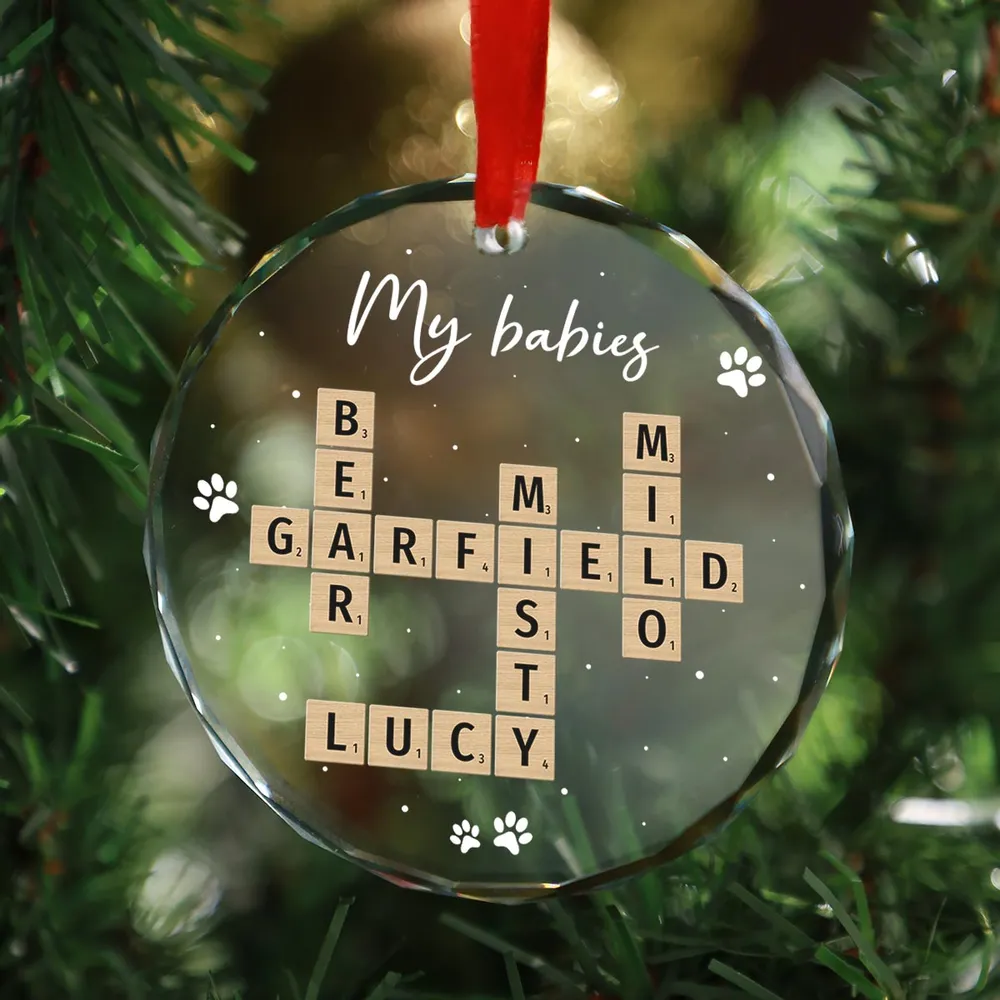 Precious Family Memory - Custom "Our Family" Crystal Ornament, Special Gift for Family or Friends - Image 5