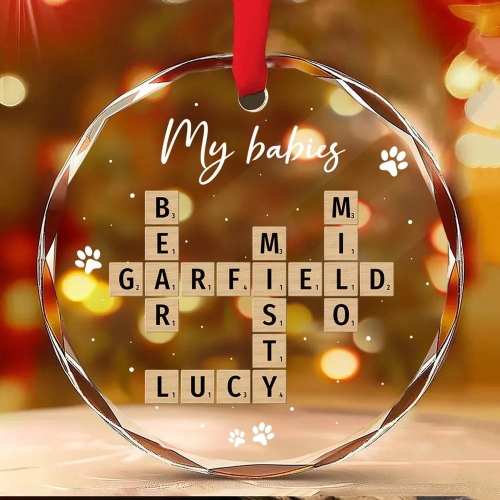 Precious Family Memory - Custom "Our Family" Crystal Ornament, Special Gift for Family or Friends - Image 6