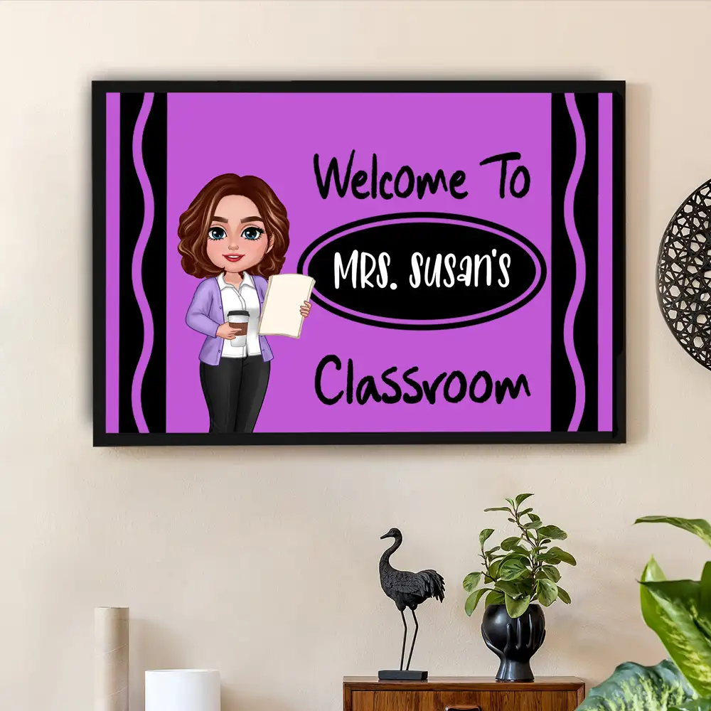 Personalized Teacher Poster – “Teachers Inspire the Future” Custom Gift - Image 2
