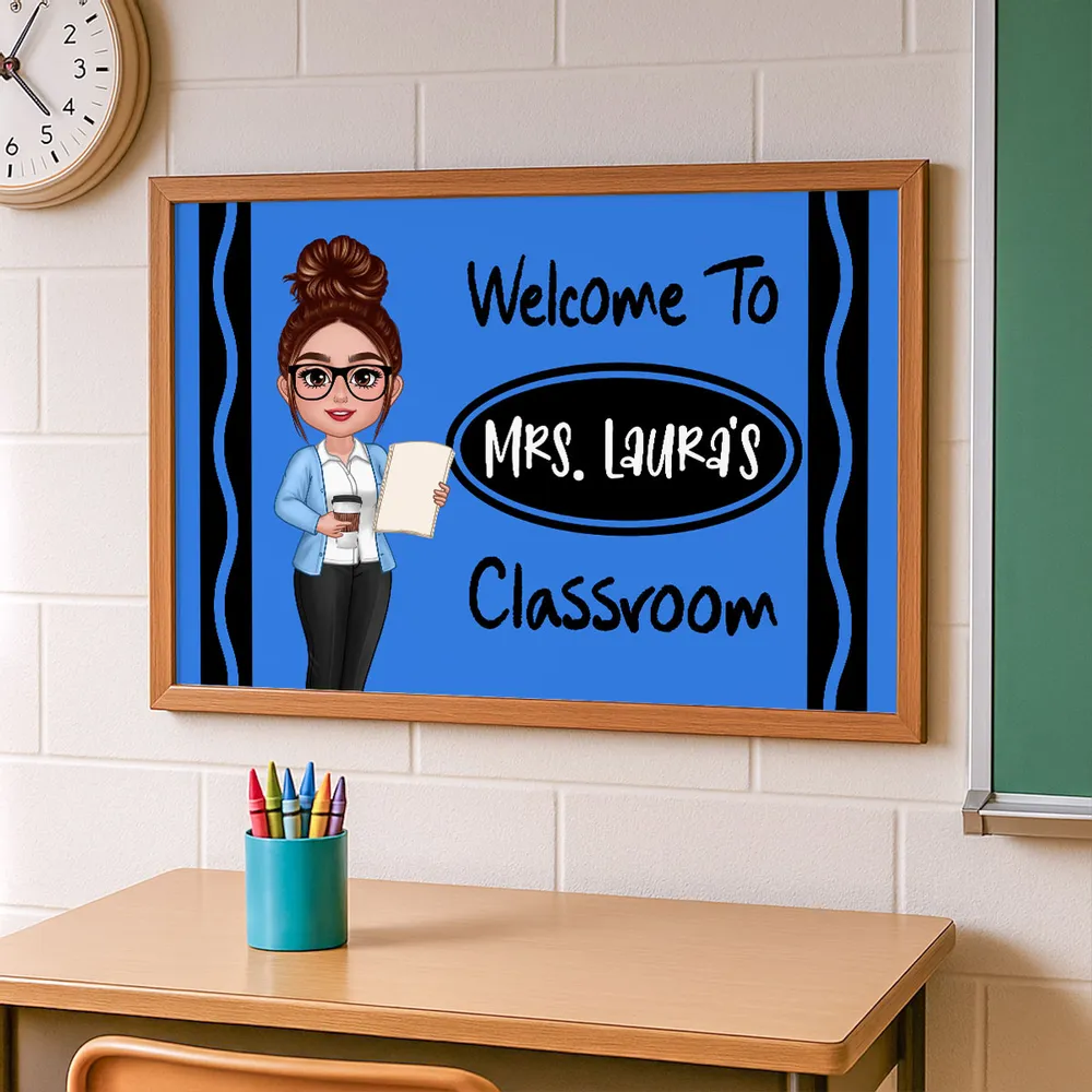 Personalized Teacher Poster – “Teachers Inspire the Future” Custom Gift - Image 4